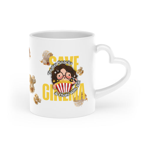 Save Cinema With Lots of Love, Theater Popcorn, and Chats with Nat 11 oz Mug