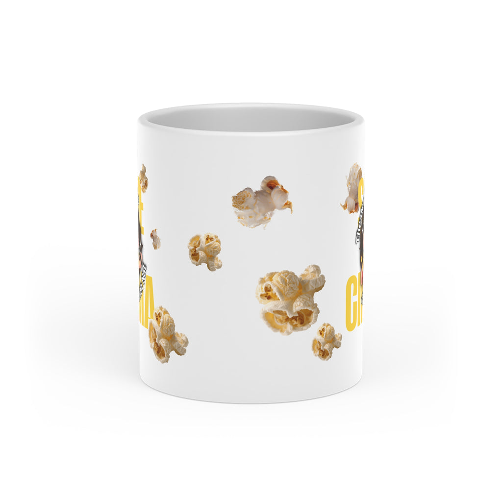 Save Cinema With Lots of Love, Theater Popcorn, and Chats with Nat 11 oz Mug
