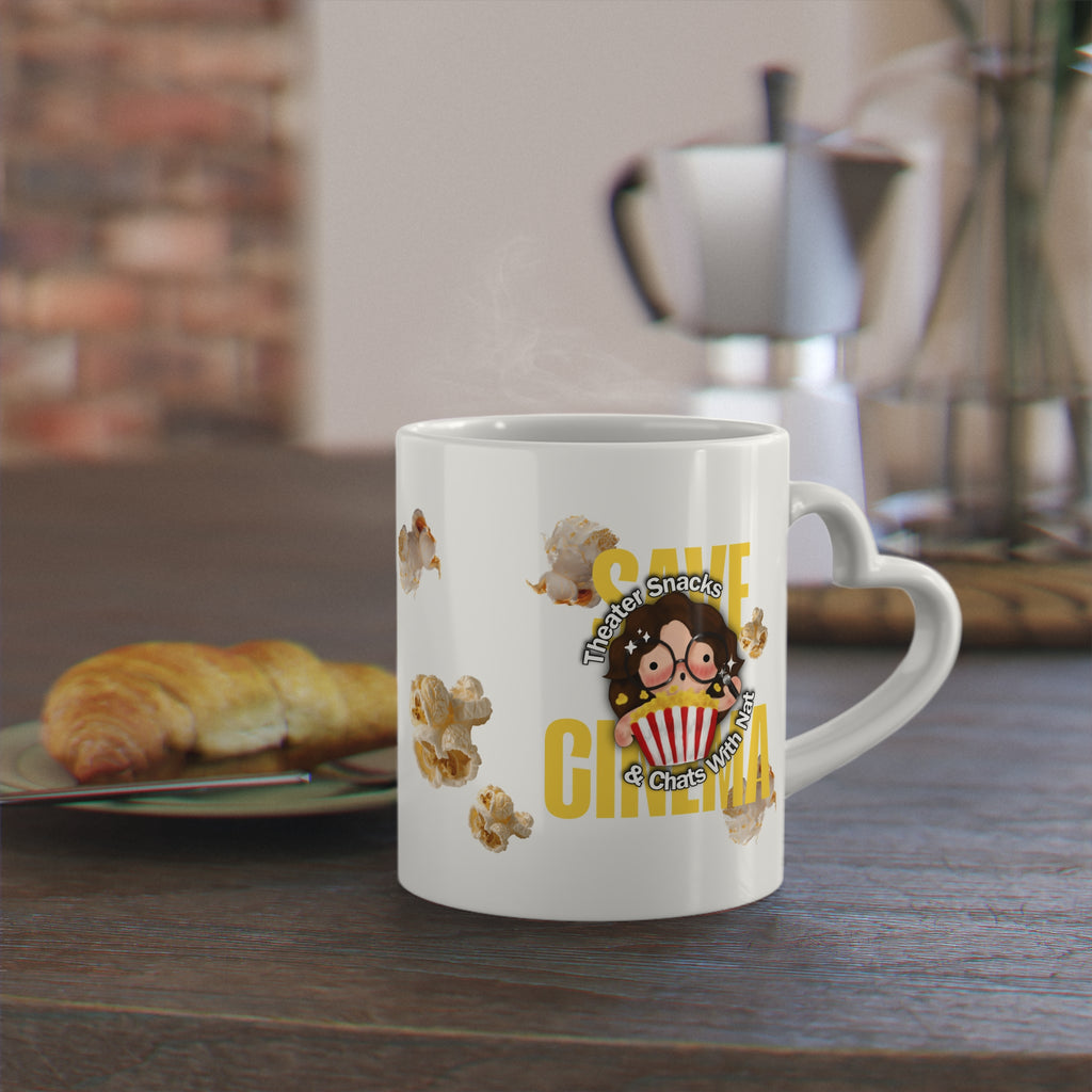 Save Cinema With Lots of Love, Theater Popcorn, and Chats with Nat 11 oz Mug